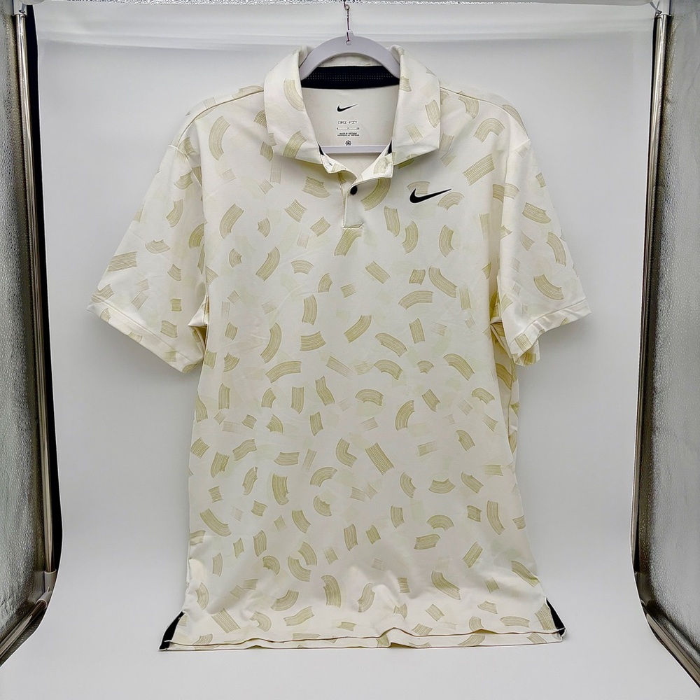 NWT Mens Size Small Nike Golf Dri-Fit Tour All Over Micro Print  Golf polo